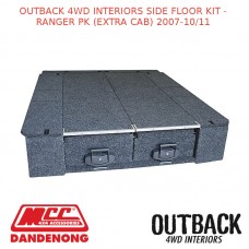 OUTBACK 4WD INTERIORS SIDE FLOOR KIT - RANGER PK (EXTRA CAB) 2007-10/11